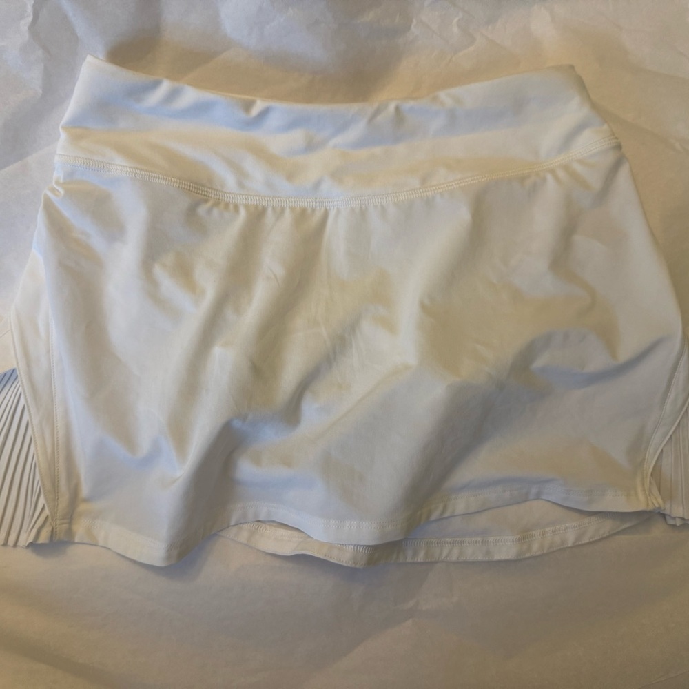 White Athletic Skirt
